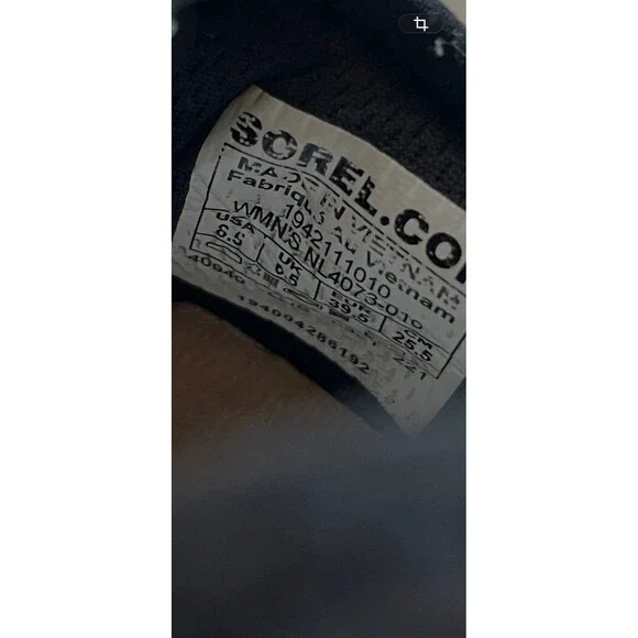 Sorel Kinetic Impact Lace Sneakers in Black Tan and Chartreuse Women’s Size 8.5 - Picture 12 of 12